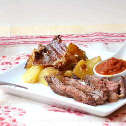 Ancho Chili Rubbed Steak - Recipe photo by Feed Your Soul