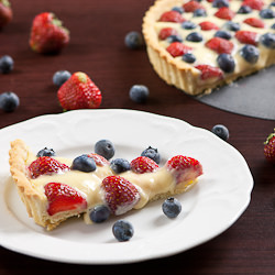 Tart with Cream Patisserie - Recipe photo by Asiek