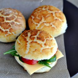 Dutch Crunch Rolls - Recipe photo by PelinChef