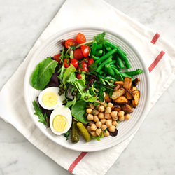 Chickpea nicoise salad - Recipe photo by loveandlemons