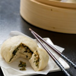 kale bao - Recipe photo by happy tomodachi