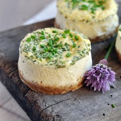 Chive Cheesecake - Recipe photo by argone