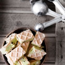 Wafers Filled with Chocolate - Recipe photo by Antonina