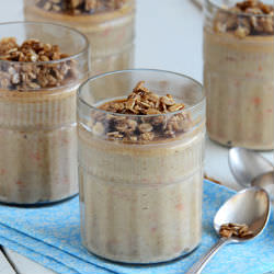 PB, Oat & Carrot Breakfast Pudding - Recipe photo by peanutbutterco