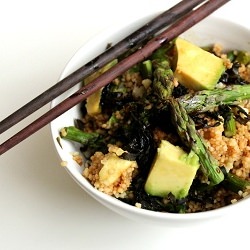 Green Fusion Couscous - Recipe photo by nutsaboutfood