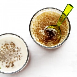 Sago Pudding with Palm Sugar - Recipe photo by justasdelish