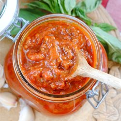 Spicy Sausage Marinara - Recipe photo by julesfood