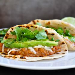 Paul McCartney's Refried Bean Tacos - Recipe photo by Marin Mama Cooks