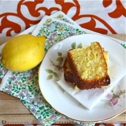 Lemon Drizzle Cake - Recipe photo by linzersinlondon