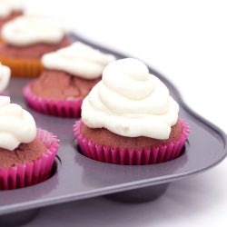 Mini Red Velvet Cupcake - Recipe photo by bebenyabubu
