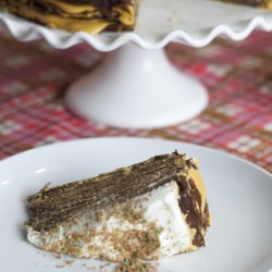 Chocolate Crepe Cake - Recipe photo by chewandchatter