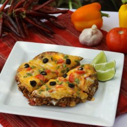 Skinny Mexican Pizza - Recipe photo by ModernMom