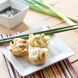 Asian Dumplings - Recipe photo by dinnersdishesanddesserts