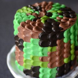 Cookies and Cream Camoflauge Cake - Recipe photo by i-heart-baking