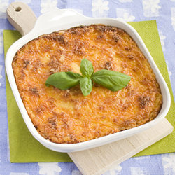 Vegetarian Moussaka - Recipe photo by veggieola
