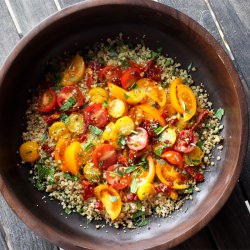 Summer Tomato Salad - Recipe photo by Kitchen Konfidence