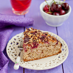 Cherry Walnut Cake - Recipe photo by katherine_mor