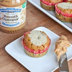 Pumpkin PB Muffins with Yogurt - Recipe photo by peanutbutterco