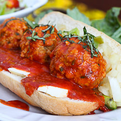 Italian Meatball Sandwich - Recipe photo by moonlitkichen