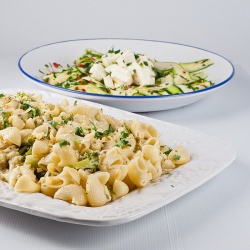 Broccoli Orecchiette and Courgette - Recipe photo by Suzanneper