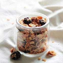 Cherry Almond Granola - Recipe photo by thepastryaffair