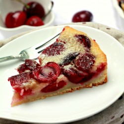 Cherry Clafoutis - Recipe photo by thefoodielovers