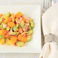 Mango and Avocado Salad - Recipe photo by swapnaz