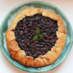 Blueberry Country Tart - Recipe photo by The Runaway Spoon
