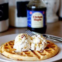Maple Syrup & Bacon Ice Cream - Recipe photo by thelovelyloulous