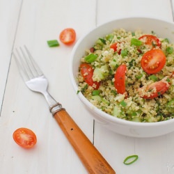 Quinoa Tabbouleh - Recipe photo by RecklessAbandon