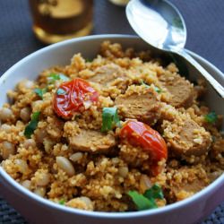 Vegan Couscous Salad - Recipe photo by TotallyVeg
