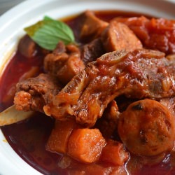 Tomato Lamb Stew - Recipe photo by Esther@thefussfreechef