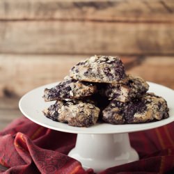 Black Raspberry Oat Scones - Recipe photo by naturallyella