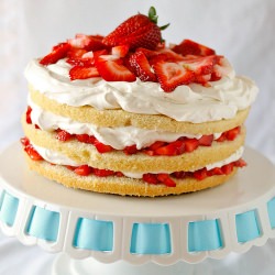 French Strawberry Cake - Recipe photo by treats-sf