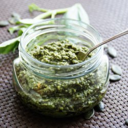 Pumpkinseed Pesto - Recipe photo by TotallyVeg
