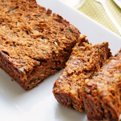 Lentil loaf - Recipe photo by TotallyVeg