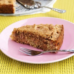 Rhubarb Cake - Recipe photo by TotallyVeg
