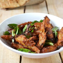 Anchovies Fry - Recipe photo by Valarmathi