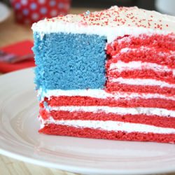 HIdden Flag Cake - Recipe photo by dessarts