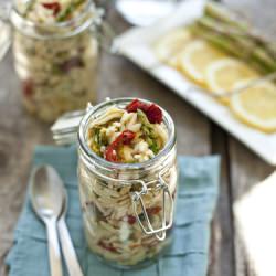 Spring Orzo Pasta Salad - Recipe photo by intheknowmom