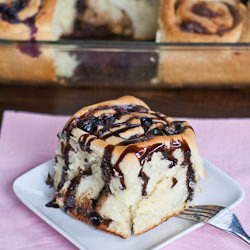 Blueberry Chocolate Rolls - Recipe photo by jocooks