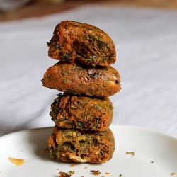Kothimbir Vadi - Recipe photo by Flavors of Mumbai