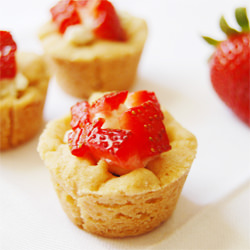 Mini Ricotta Cheesecakes - Recipe photo by MegSalvia