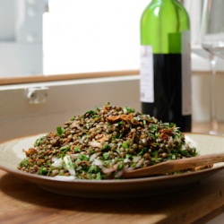 French Lentil Salad - Recipe photo by ScandiFoodie