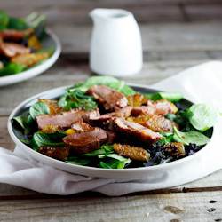 Warm Asian Duck Salad - Recipe photo by Simply Delicious