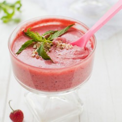 Chia strawberry pudding - Recipe photo by Andie