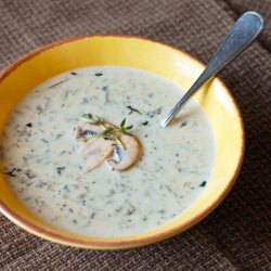 Cream of Mushroom Soup - Recipe photo by scratch to plate