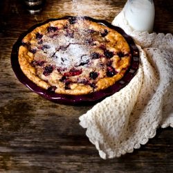 Chocolate and Blackberry Cheesecake - Recipe photo by Antonina