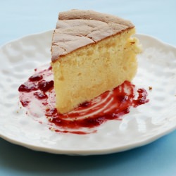 Japanese Cheesecake - Recipe photo by veggiechick