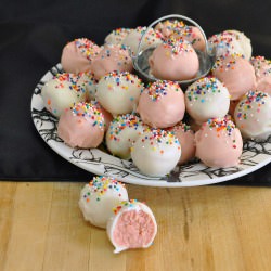 Bubblegum Cookie Truffles - Recipe photo by back4seconds